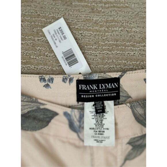 Frank Lyman Design Collection Embellished Blue Floral Print Jeans, Size M, NWT - Picture 5 of 8